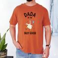Dada Of The Silly Goose First Birthday Family Matching Men's Comfort Colors T-Shirt Yam