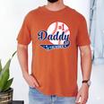 Daddy Of Rookie 1st Birthday Baseball Theme Matching Party Men's Comfort Colors T-Shirt Yam Daddy Of Rookie 1st Birthday Baseball Theme Matching Party Men's Comfort Colors T-Shirt Yam