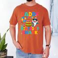 Daddy Of The Shark Birthday Dad Matching Family Men's Comfort Colors T-Shirt Yam