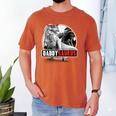 Daddysaurus T-Rex Dad Dinosaur Daddy Saurus Fathers Day Men's Comfort Colors T-Shirt Yam