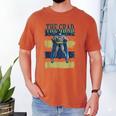 DC Comics Graduation Batman The Grad Power Stance Men's Comfort Colors T-Shirt Yam