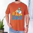Disney Donald Duck Number One Dad Sunglasses Father's Day Men's Comfort Colors T-Shirt Yam
