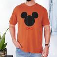 Disney Mickey Mouse Dad Family Small Men's Comfort Colors T-Shirt Yam Disney Mickey Mouse Dad Family Small Men's Comfort Colors T-Shirt Yam