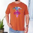 Doctor Of Occupational Therapy OTD Caduceus Graduation Men's Comfort Colors T-Shirt Yam