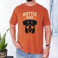 Dog Owner Dad Rottweiler Rottie Dad Men's Comfort Colors T-Shirt Yam