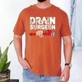 Drain Surgeon Plumber Job Professional Dad Men Men's Comfort Colors T-Shirt Yam Drain Surgeon Plumber Job Professional Dad Men Men's Comfort Colors T-Shirt Yam