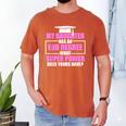 EdD Doctor Of Education Daughter Power Doctorate Graduation Men's Comfort Colors T-Shirt Yam