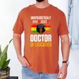 EdD Doctor Of Education Educated Doctorate Graduation Men's Comfort Colors T-Shirt Yam