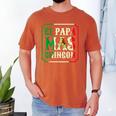 El Papa Mas Chingon Best Mexican Great Dad Men's Comfort Colors T-Shirt Yam
