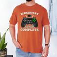 Elementary School Level Complete Gamer Graduation Men's Comfort Colors T-Shirt Yam