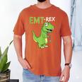 EMT Rex Paramedic Graduation Firefighter Men's Comfort Colors T-Shirt Yam