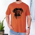 English Mastiff Sketch Drawing Art Dog Lover Mom Dad Women Men's Comfort Colors T-Shirt Yam