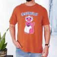 Ew People Introvert Ferrets Saying Mask Ferret Men's Comfort Colors T-Shirt Yam