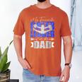 My Favorite Cheerleader Calls Me Dad Cheer Dad Fathers Day Men's Comfort Colors T-Shirt Yam My Favorite Cheerleader Calls Me Dad Cheer Dad Fathers Day Men's Comfort Colors T-Shirt Yam