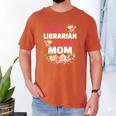 My Favorite Librarian Calls Me Mom Graduation Men's Comfort Colors T-Shirt Yam
