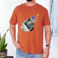 Frutiger Aero Aesthetic Tech Computer Aquarium Fishes Men's Comfort Colors T-Shirt Yam