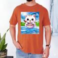 Frutiger Aero Aesthetic Tech Kawaii Ramen Cat Fishes Men's Comfort Colors T-Shirt Yam Frutiger Aero Aesthetic Tech Kawaii Ramen Cat Fishes Men's Comfort Colors T-Shirt Yam