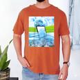 Frutiger Aero Aesthetic Tech Water Fishes Monitor Screen Raglan Baseball Tee Men's Comfort Colors T-Shirt Yam Frutiger Aero Aesthetic Tech Water Fishes Monitor Screen Raglan Baseball Tee Men's Comfort Colors T-Shirt Yam
