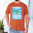 Frutiger Aero Aesthetics Men's Comfort Colors T-Shirt Yam