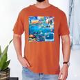 Frutiger Aero Retro Vibes Y2K Retro Grunge Men's Comfort Colors T-Shirt Yam