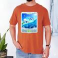 Frutiger Aero Skeuomorphism User Interface Nostalgia Premium Tri-Blend Men's Comfort Colors T-Shirt Yam