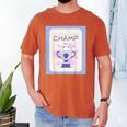 Fun Cute Introvert Cat Character Trophy For Men Women Men's Comfort Colors T-Shirt Yam