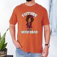 Future HBCU Grad Girl Wearing Graduation Gown Men's Comfort Colors T-Shirt Yam