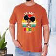 Future HBCU Grad Graduate Afro Girl College Graduation Men's Comfort Colors T-Shirt Yam
