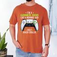 Gamer Dad Gaming Shirts Fathers Day Video Game Daddy Men's Comfort Colors T-Shirt Yam