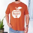 Geography Teacher Est 2018 School Graduation T Shirt Men's Comfort Colors T-Shirt Yam
