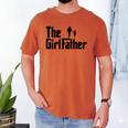 The Girl Father Dad Of Girls Daddy Daughter Men's Comfort Colors T-Shirt Yam