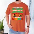 Goodbye 1st Grade First Summer Graduation Last Day Boys Men's Comfort Colors T-Shirt Yam
