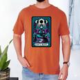 Gothic Girl Tarot Card Introverted Reader And Reading Men's Comfort Colors T-Shirt Yam Gothic Girl Tarot Card Introverted Reader And Reading Men's Comfort Colors T-Shirt Yam