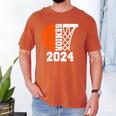 Graduate Senior Class Of 2024 Basketball Player Graduation Men's Comfort Colors T-Shirt Yam