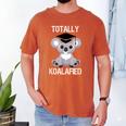 Graduation 2019 Shirts Totally Koalafied Sen19r Shirt Koala Men's Comfort Colors T-Shirt Yam