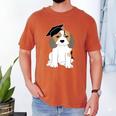 Graduation Beagle Dog 2017 Graduate Graduation Tee Men's Comfort Colors T-Shirt Yam