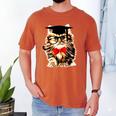 Graduation Cat Class Of 2023 Men's Comfort Colors T-Shirt Yam