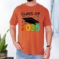Graduation Class Of 2035 Hand Prints Space Pre-K -12th Grade Men's Comfort Colors T-Shirt Yam
