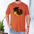 Graduation Hedgehog 2017 Graduate Graduation T-Shirt Men's Comfort Colors T-Shirt Yam