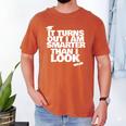 Graduation Graduation I'm Smarter Than I Look Men's Comfort Colors T-Shirt Yam