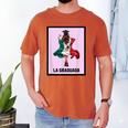 Graduation Latina Educated La Graduada Mexican Bingo Card Men's Comfort Colors T-Shirt Yam