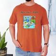 Grass Fun UI UX Er Computer Retro Fish Frutiger Aero Men's Comfort Colors T-Shirt Yam