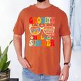 Groovy Goodbye 7th Grade Graduation Hello Summer Kids Men's Comfort Colors T-Shirt Yam