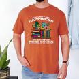 Happiness More Books Read Reading Librarian Men Women Kids Men's Comfort Colors T-Shirt Yam