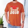 My Happy Class Is Outta Here 2018 Graduation Men's Comfort Colors T-Shirt Yam