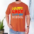 Happy Last Day Of School Graduation Teachers Student Men's Comfort Colors T-Shirt Yam