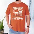 Heartwarming Wagon Please Be Patient I'm From The 1900s Premium Men's Comfort Colors T-Shirt Yam Heartwarming Wagon Please Be Patient I'm From The 1900s Premium Men's Comfort Colors T-Shirt Yam