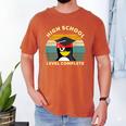 High School Level Complete Graduation Senior Students Men's Comfort Colors T-Shirt Yam