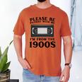 Over The Hill Please Be Patient I'm From The 1900s VHS Premium Tri-Blend Men's Comfort Colors T-Shirt Yam Over The Hill Please Be Patient I'm From The 1900s VHS Premium Tri-Blend Men's Comfort Colors T-Shirt Yam