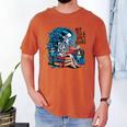 Hot Tea & Spicy Books Skeleton Reader Men's Comfort Colors T-Shirt Yam Hot Tea & Spicy Books Skeleton Reader Men's Comfort Colors T-Shirt Yam